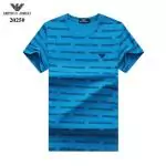 acheter emporio armani ea7 t-shirt cropped armani logo blue